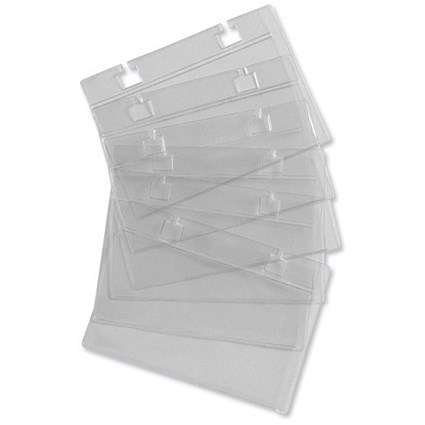 Business Card Sleeves for 105x74mm Refill Cards - Pack of 50