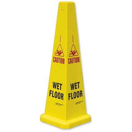 JSP Collector Caution Cone for Wet Floors Stackable Height 900mm