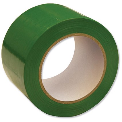Floor Marking Tape Heavy Duty Green 75mmx33m
