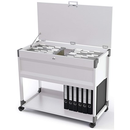 Durable Multi Top System File Trolley | Paperstone