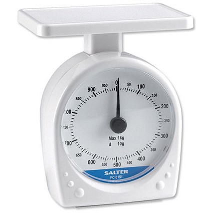 Salter First Choice Letter Scale Manual with Dial 10g Increments Capacity 1kg Ref FC0151
