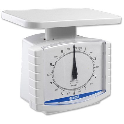 Salter First Choice Parcel Scale Manual with Dial 50g Increments Capacity 10kg Ref FC0381