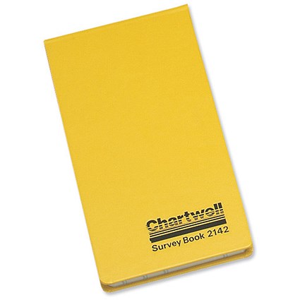 Chartwell Survey Book Field Weather Resistant Top Opening 80 Leaf 130x205mm