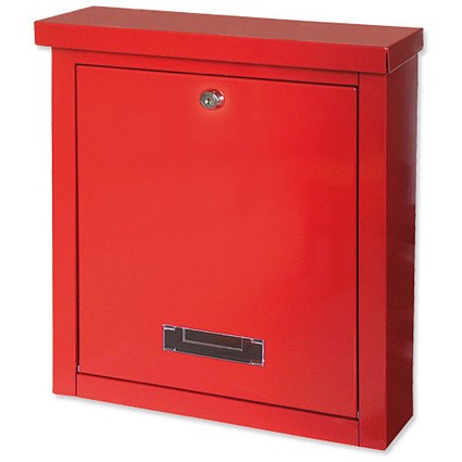 Letterbox Opening for A4 Documents - Red