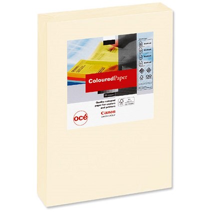 Canon A4 Multifunctional Coloured Card - Ivory White -160gsm - Ream (250 Sheets)