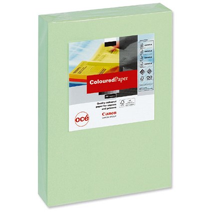 Canon A4 Multifunctional Coloured Card - Green -160gsm - Ream (250 Sheets)
