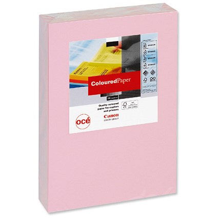 Canon A4 Multifunctional Coloured Card - Light Pink -160gsm - Ream (250 Sheets)