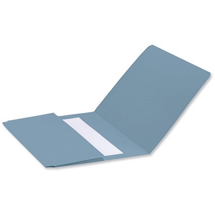 Concord Document Wallet Full Flap 315gsm Capacity 38mm 356x254mm Blue [Pack 50]
