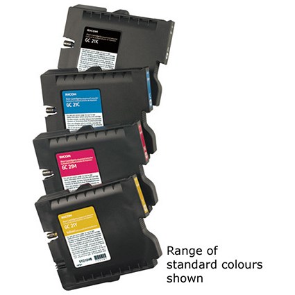 Ricoh GC21YH Gel Cartridge High Yield Yellow Ref 405539