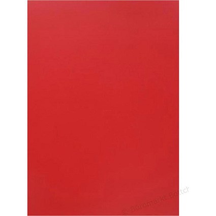 GBC PolyCovers Opaque Binding Covers Polypropylene 300 micron A4 Red [Pack 100]