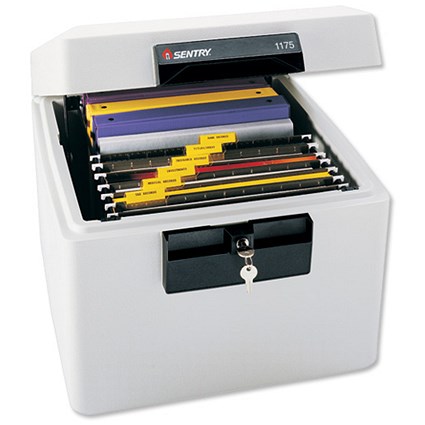 Sentry Fire-Safe Security File Box for A4 23.1kg 36.4L W441xD437xH357mm