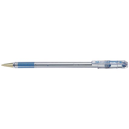 Pentel Superb Ballpoint Pen, Blue, Pack of 12