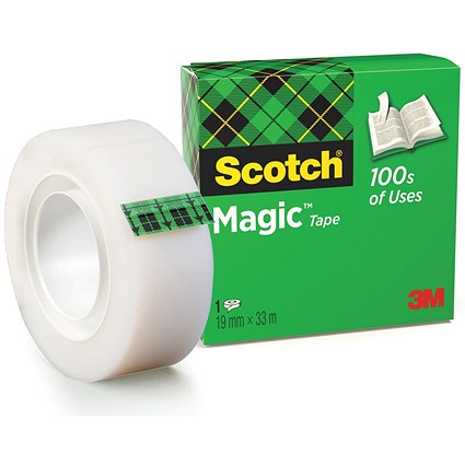 Scotch Magic Tape 19mmx33m Transparent