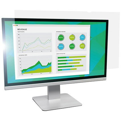 3M Privacy Filter with Flip Attach, Frameless, 13.3Inch Widescreen, 16:9 Screen Ratio