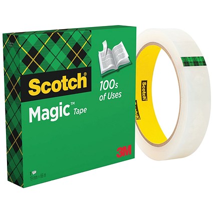 Scotch Magic Tape 19mmx66m Transparent
