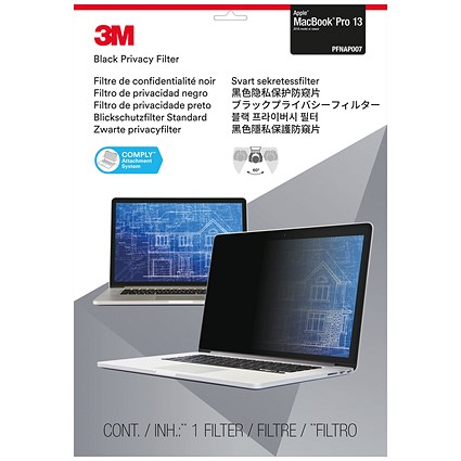 3M Privacy Filter for Apple Macbook Pro 13in 2016 Model