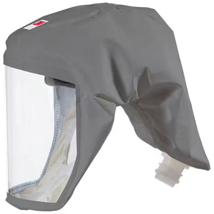 3M Versaflo Integrated Suspension High Durability Head Cover, Grey S Series