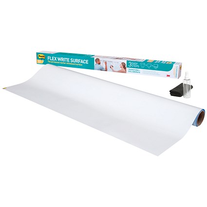 Post-it Flex Write Surface, White, 1200x1800mm