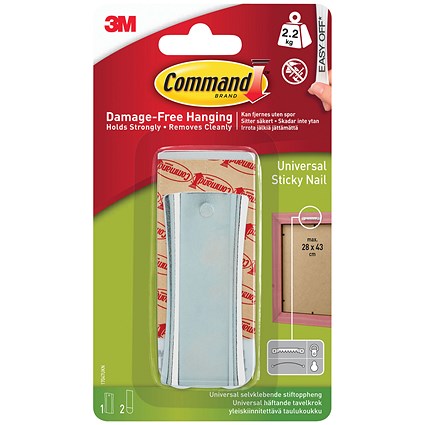 Command Universal Metal Picture Hanger 1HK+2S Large+4S Mini
