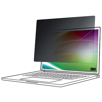 3M Bright Full Screen Privacy Filter, 14 Inch Widescreen, 16:10 Screen Ratio 3M Bright Full Screen Privacy Filter, 14 Inch Widescreen, 16:10 Screen Ratio