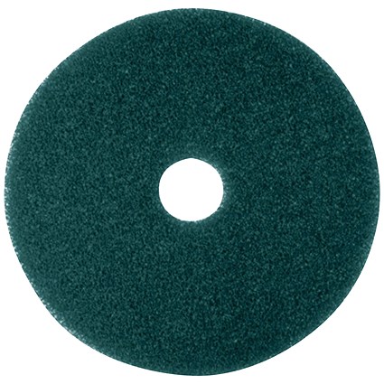 3M Scrubbing Floor Pad 430mm Green (Pack of 5) 2NDGN17
