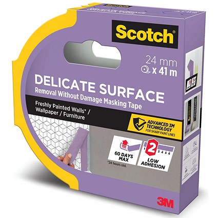 Scotch Delicate Surface Masking Tape 24mm x 41m