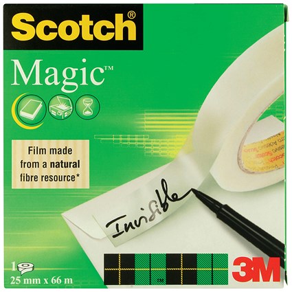 Scotch Magic Tape, 25mm x 66m