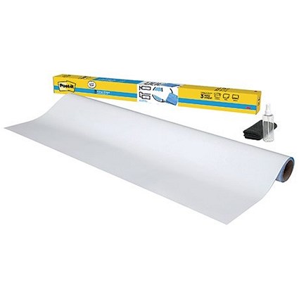 Post-it Easy Erase Whiteboard Roll, 914 x 609mm