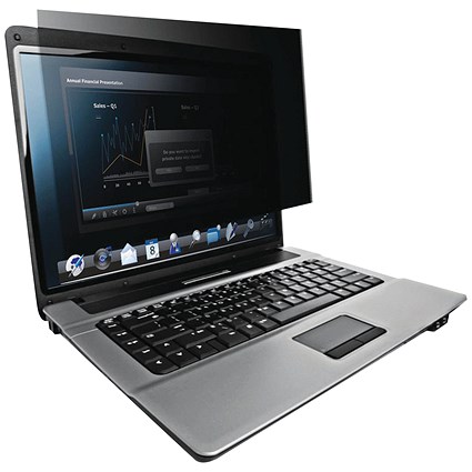 3M Privacy Filter, Frameless, 13.3 Inch Widescreen, 16:9 Screen Ratio