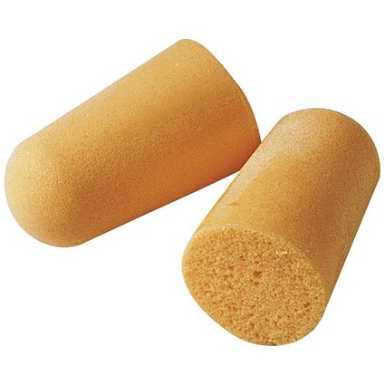 3M Disposable Earplugs Corded Orange (Pack of 100)