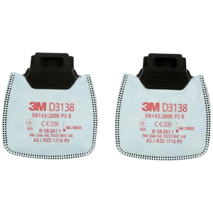 3M D3138 Secure Click P3 R Filter