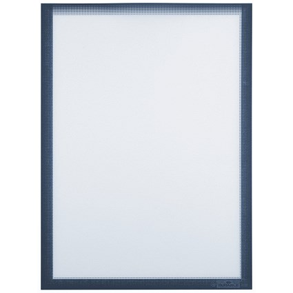Durable Magnetic Document Holder, A4, Dark Blue, Pack of 5