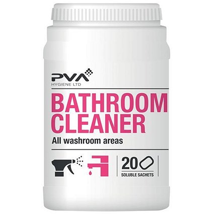 PVA Bathroom & Limescale Cleaner Sachets [Pack 20]