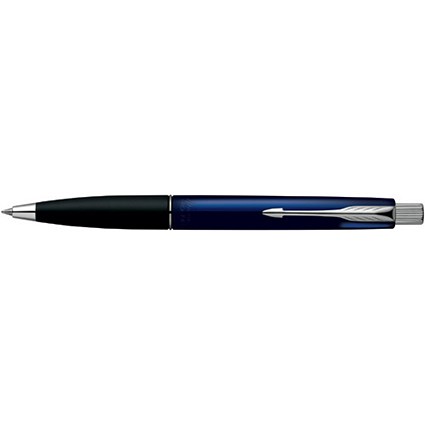 Parker Frontier Ball Pen Translucent Blue with Stainless Steel Trim