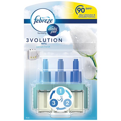 Ambi Pur 3volution Cotton Fresh Refill, 20ml