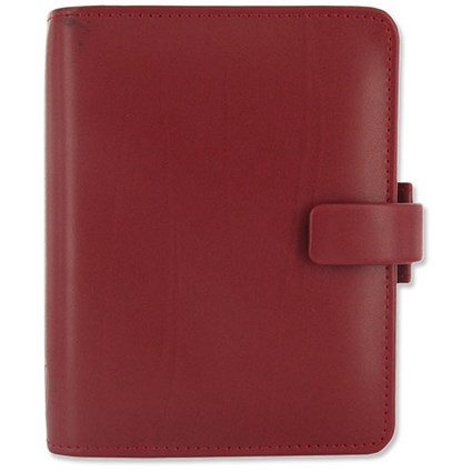 Filofax Metropol Personal Organiser for Paper 81x120mm Pocket Red