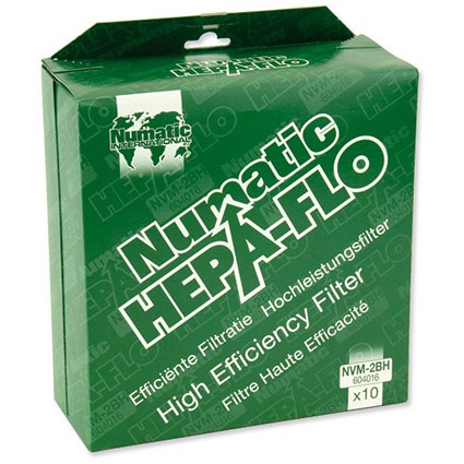 Numatic Vacuum Cleaner Bags (Pack of 10) 604016