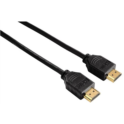 HDMI Cable with Gold-plated Plugs, 5Gb/s, 1.5m