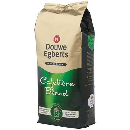Douwe Egberts Medium Roast Cafetiere Blend Ground Coffee, 1kg