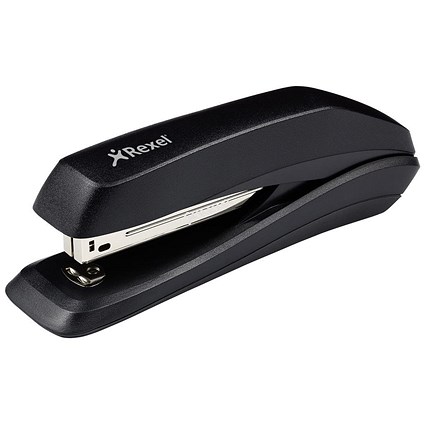 Rexel Ecodesk Full Strip Stapler - Black