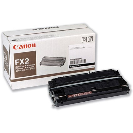 Canon FX2 Fax Laser Toner Cartridge Page Life 3000pp Black Ref 1556A003