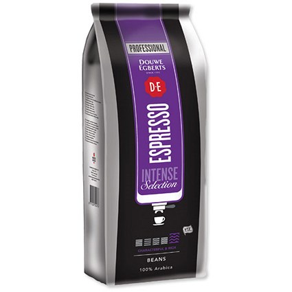 Douwe Egberts Espresso Intense Selection Coffee Beans, 1kg