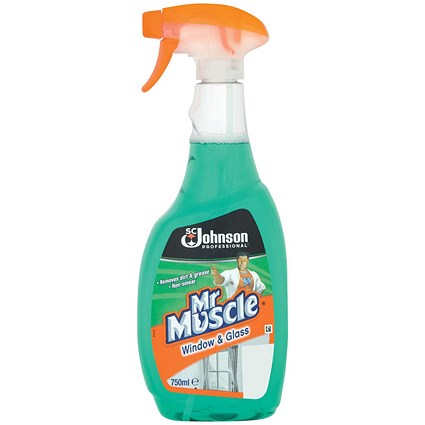 Mr Muscle Window and Glass Cleaner Spray, 750ml