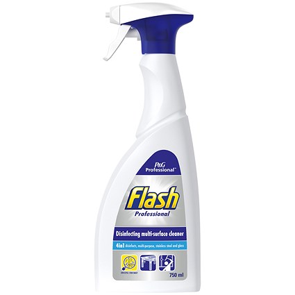 Flash Professional Antibacterial Cleaning Spray - 750ml