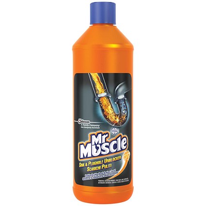 Mr Muscle Sink & Plughole Cleaner Professional - 1 Litre