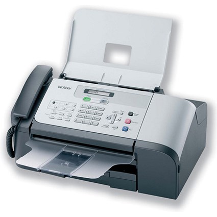 Brother Fax Machine 14.4Kbps 10 One-touch and 100 Speed Dials 250pp Memory Ref 1360