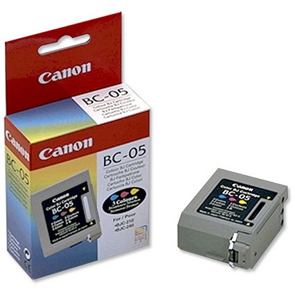 Canon Inkjet Cartridge 3 Colour for BJC150 210 240 250 1000 Ref BC05
