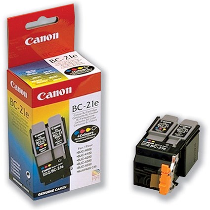 Canon Fax Inkjet Cartridge Colour for MPC75 Ref BC21E