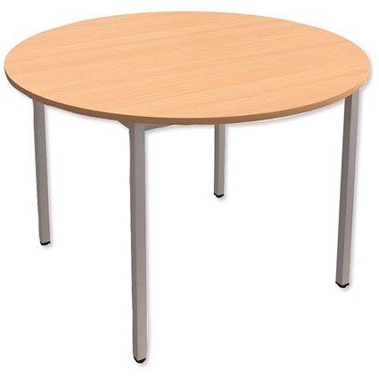 Trexus Circular Table / 1100mm Diameter / Beech
