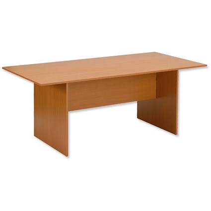 Trexus Boardroom Table W1800xD900xH720mm Beech